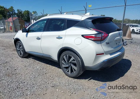 2017 Nissan Murano S/Sl/Sv/Platinum z USA, uszkodzony, nr VIN 5N1AZ2MH0HN135320